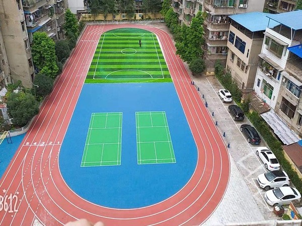 學(xué)校塑膠跑道材料