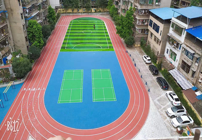 學(xué)校塑膠跑道材料