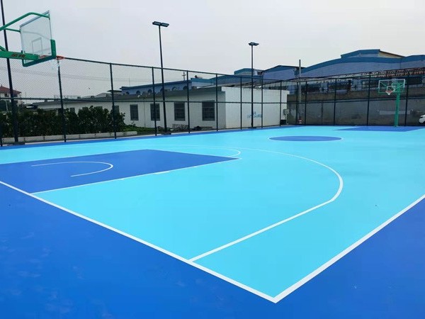 廣東籃球場地面材料