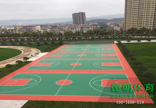 新國(guó)標(biāo)硅PU球場(chǎng)材料