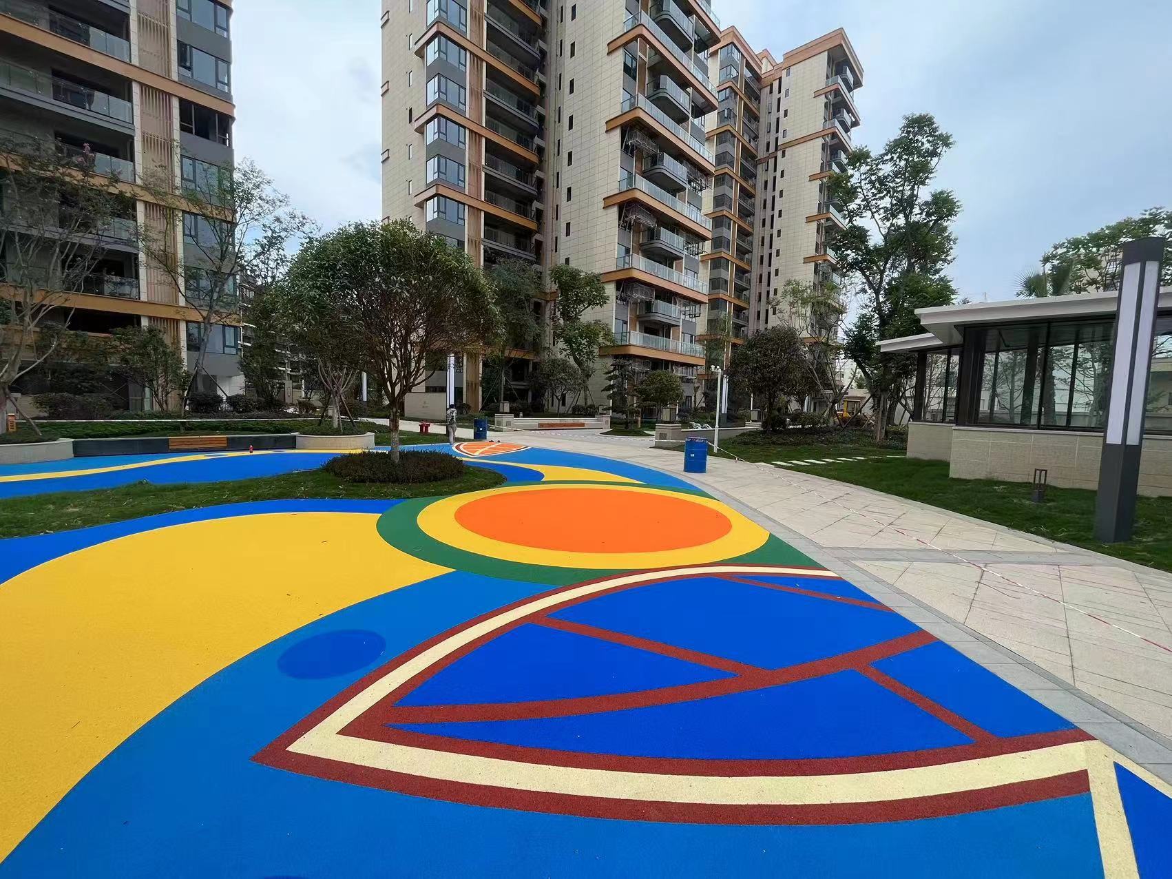 云南彩色EPDM塑膠跑道