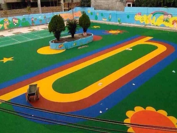 新國標(biāo)EPDM彩色塑膠跑道