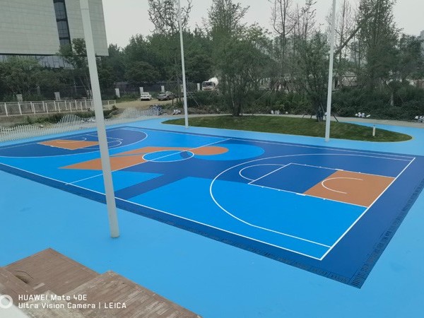 甘肅籃球場地面材料