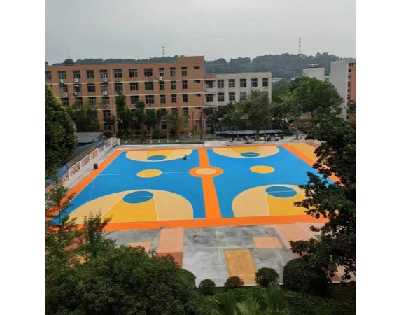 江西籃球場地面材料