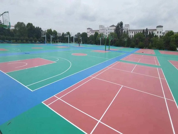 陜西籃球場地面材料