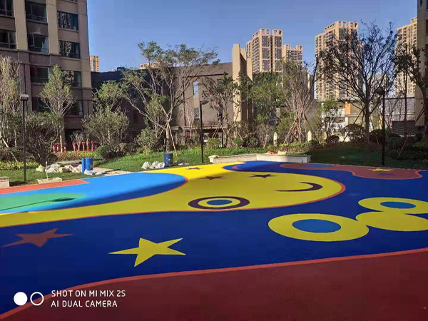 彩色EPDM塑膠跑道