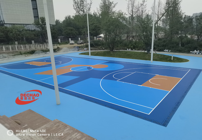 8毫米硅PU籃球場(chǎng)