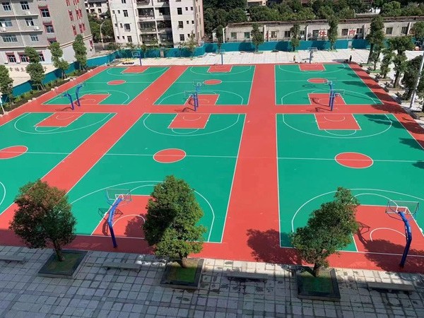 黑龍江籃球場(chǎng)地面材料