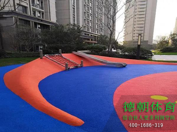 彩色EPDM塑膠跑道