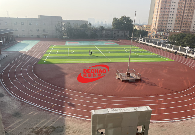 江蘇學校塑膠跑道