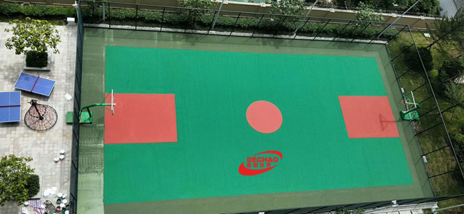 8mm硅PU籃球場(chǎng)