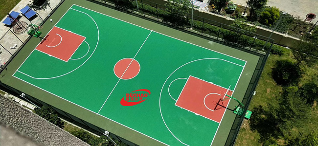 8mm硅PU籃球場(chǎng)