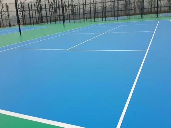 彈性丙烯酸球場材料