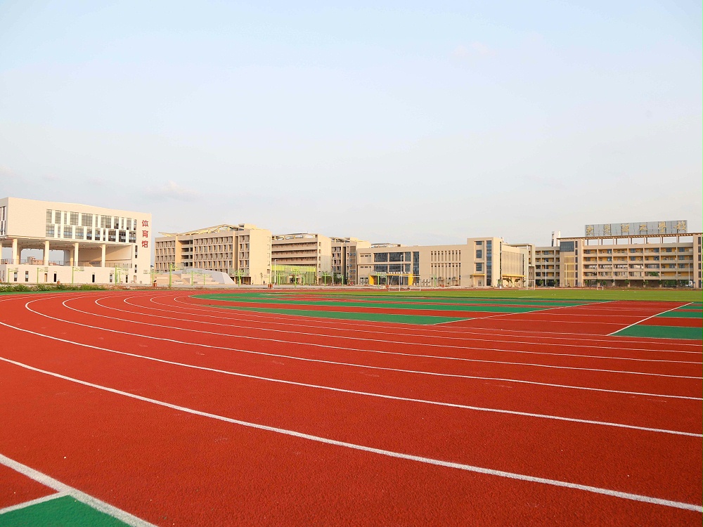 新國標透氣型塑膠跑道材料