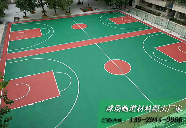 新國標(biāo)硅PU球場材料