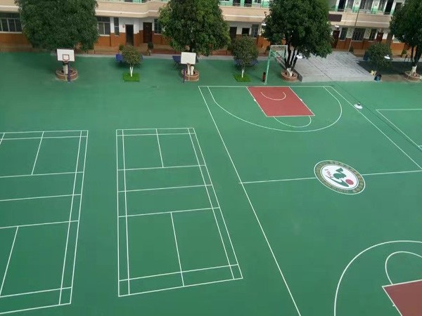 甘肅丙烯酸籃球場(chǎng)