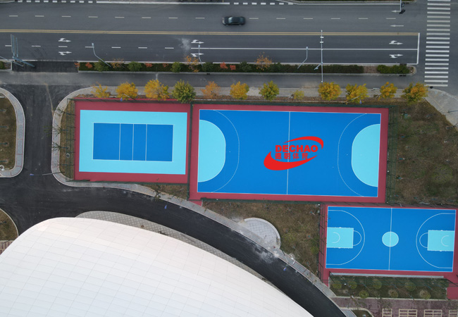 寧夏丙烯酸籃球場(chǎng)