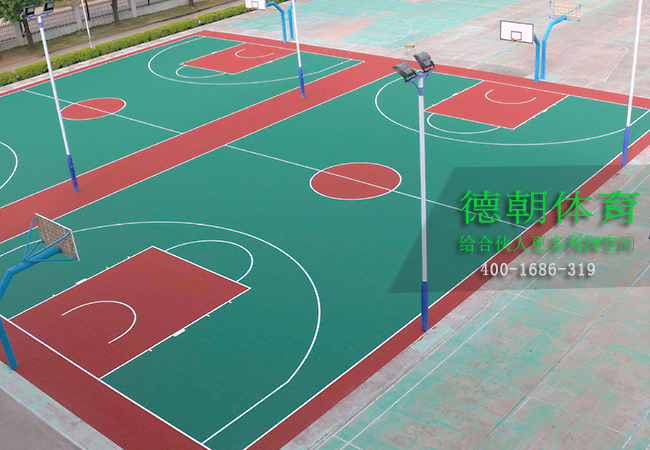 硅PU球場(chǎng)材料施工