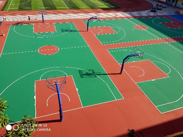 塑膠籃球場(chǎng)材料