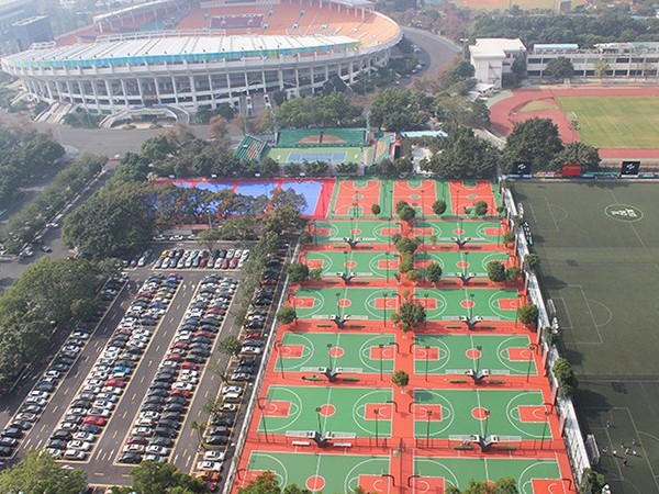 硬地丙烯酸籃球場