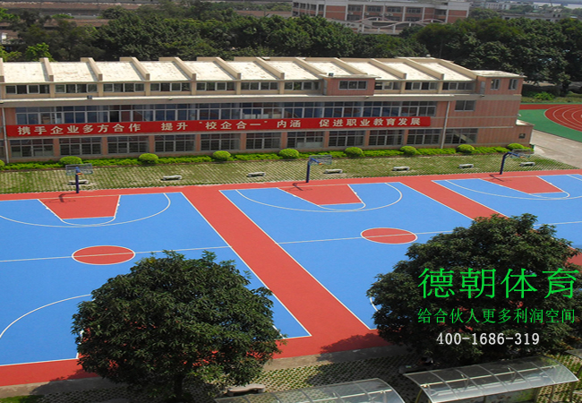 新國標(biāo)硅PU球場(chǎng)材料