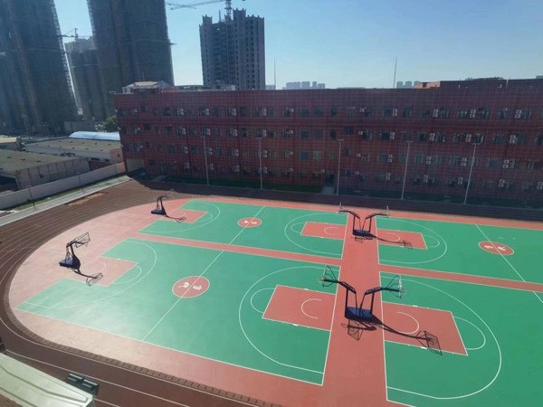 西藏籃球場地面材料