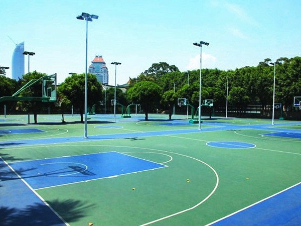 新國標(biāo)硅pu球場材料