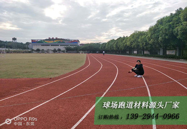標(biāo)準(zhǔn)透氣型塑膠跑道