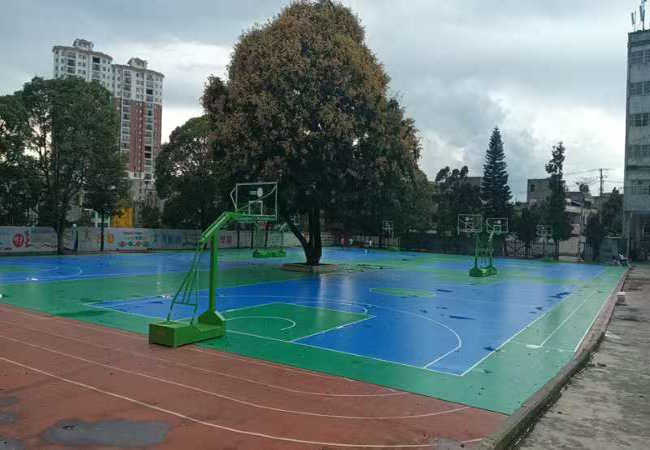 8mm硅PU球場(chǎng)