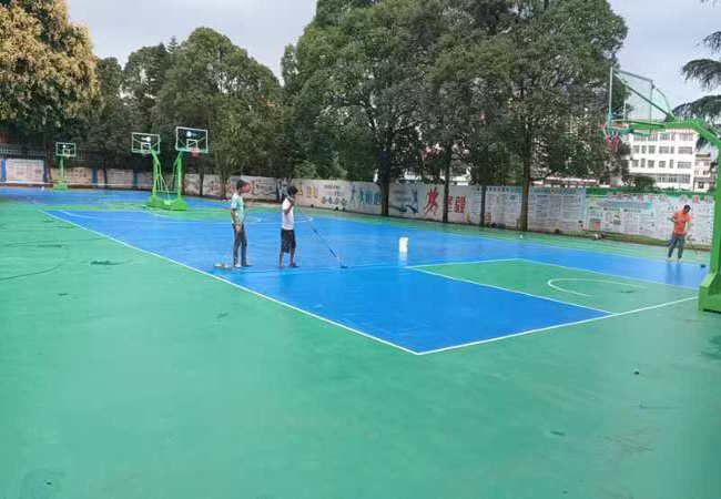 8mm硅PU球場(chǎng)