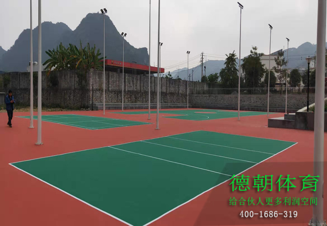 水性丙烯酸球場材料